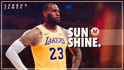 lebron james you are my sunshine comment